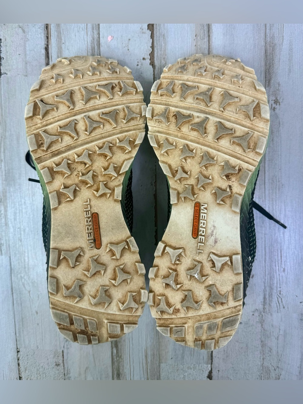 Merrell Shoes Womens Size 9 Green All Out Crush Tough Mudder Trail Run - Picture 9 of 9